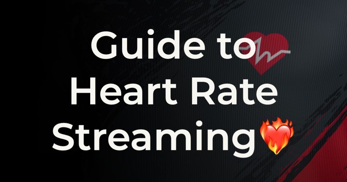 How to show your Heart Rate Monitor on your Stream for FREE